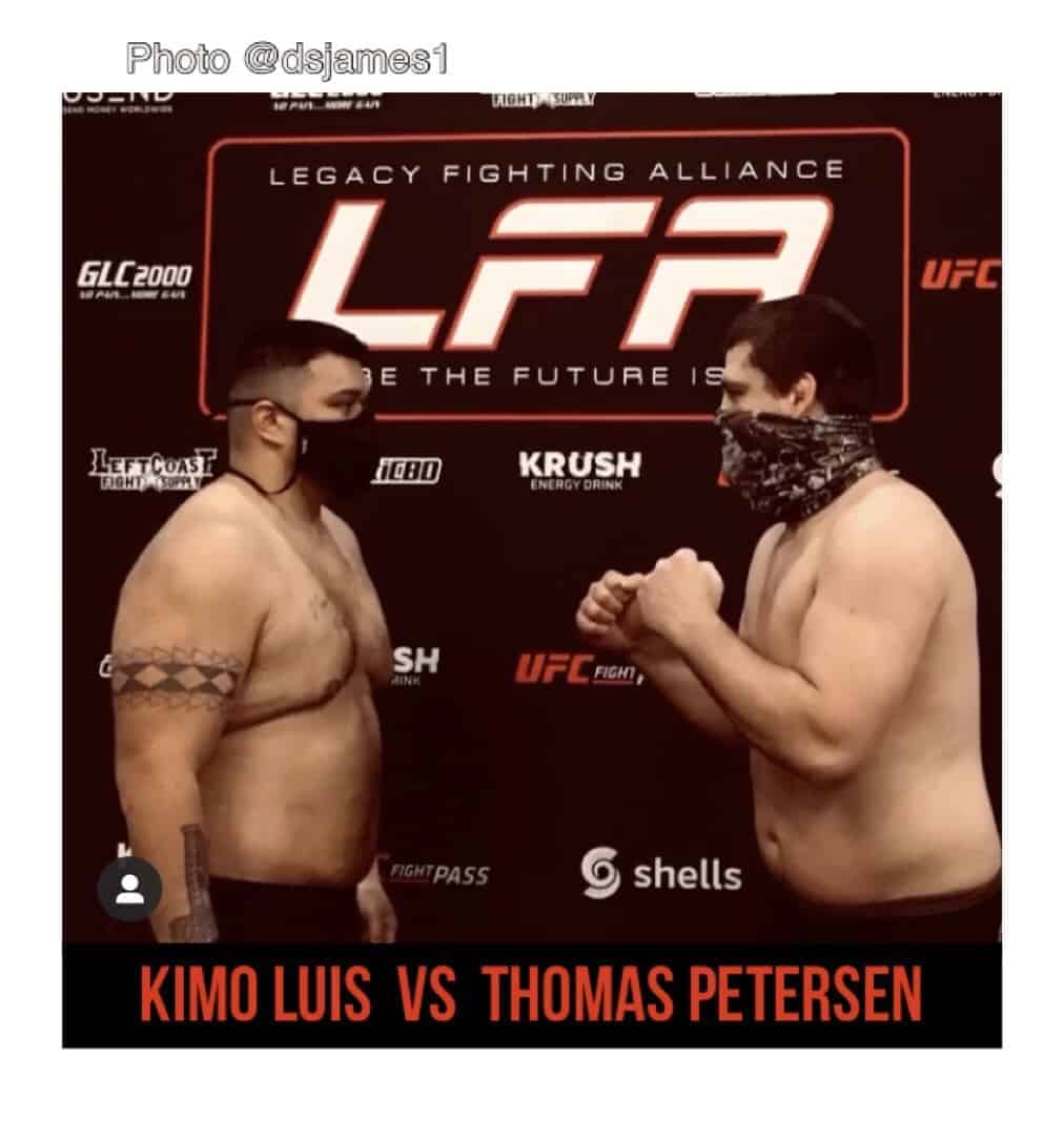 Hawaii MMA News: LFA 97 Face-offs Kimo Luis vs Thomas Petersen