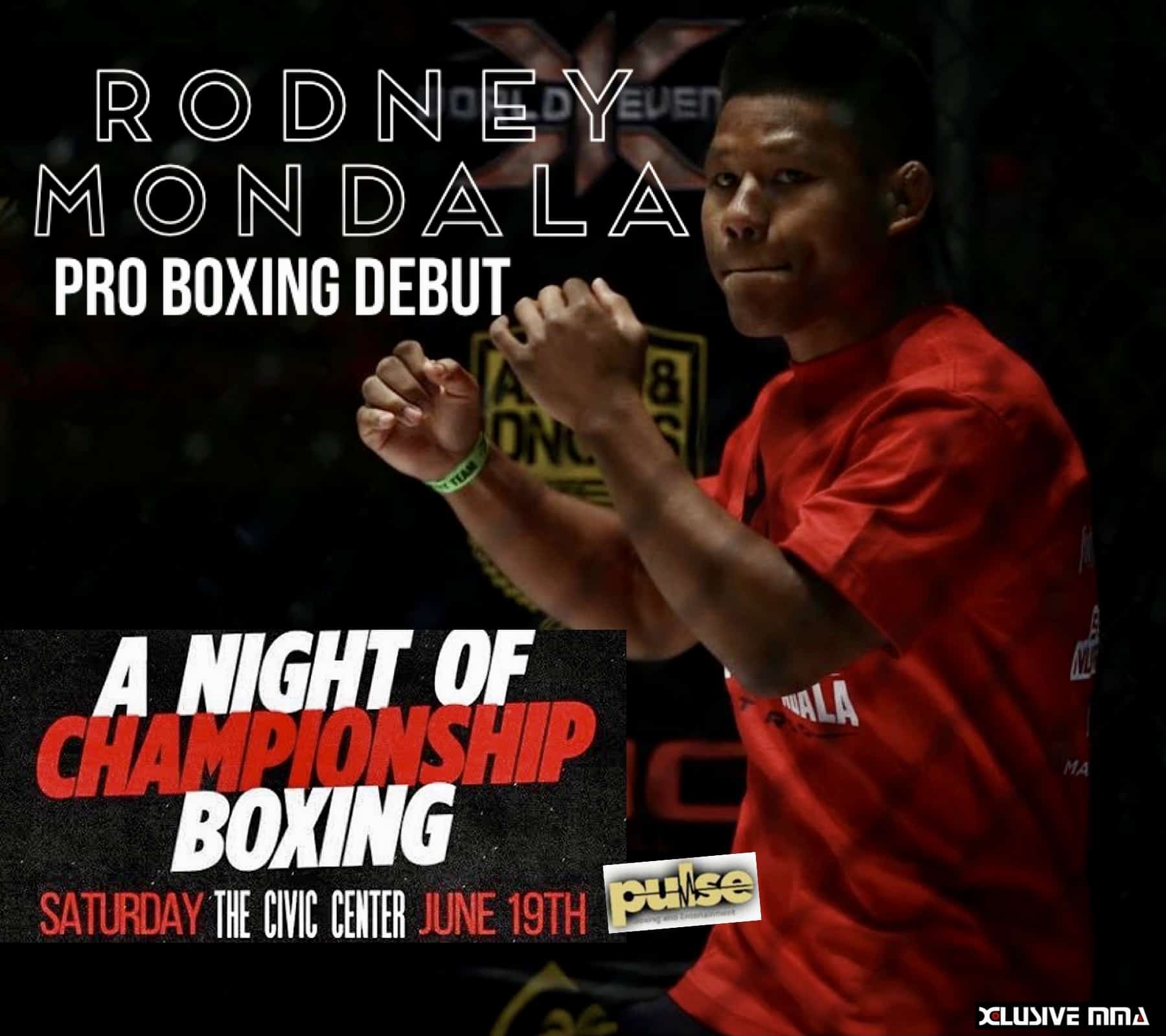 Rodney Mondala pro boxing debit at Pulse Boxing and Entertainment, Cleveland