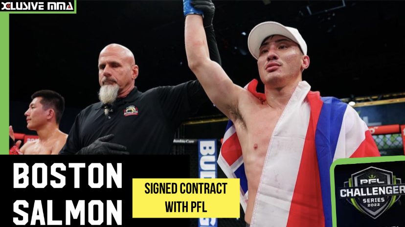 Boston Salmon signed contract with pfl